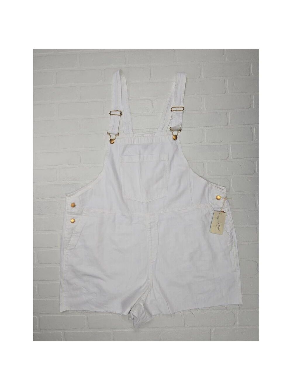 Universal Thread White Jean Overalls Size 22
